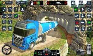 Autista di trasporto camion offroad petroliera screenshot 20