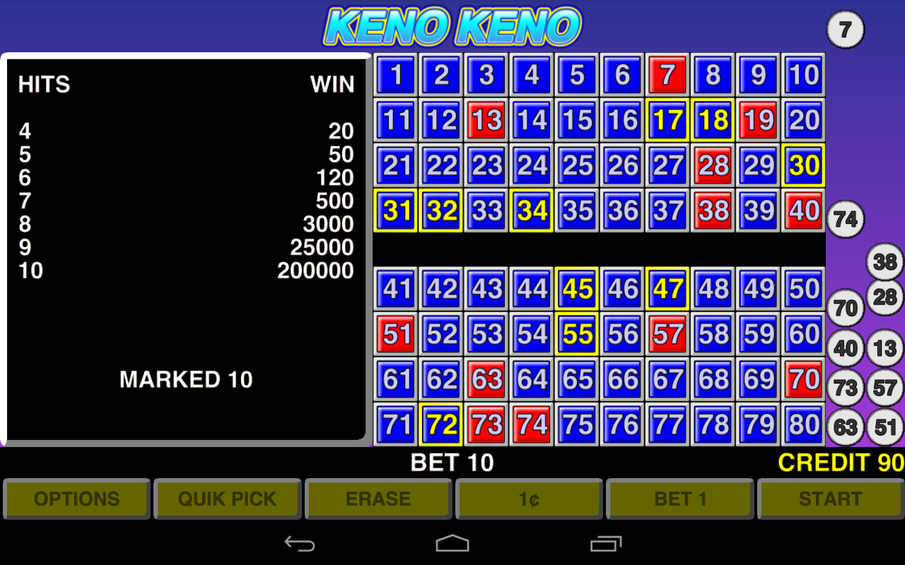 Keno – Apps no Google Play