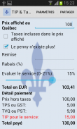 Tip, Taxes et Partage screenshot 1