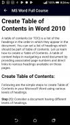 Learn MS Word (Basic & Advance) screenshot 11