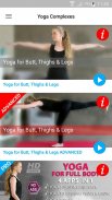 Yoga Poses & Asanas for Butt, Thighs and Legs screenshot 4