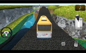 Autobús que conduce Hill Climb screenshot 2