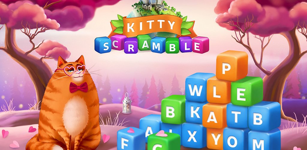 Играть котовасия башни. Игра Kitty Scramble. Котовасия башни слов играть. Kitty Scramble: Word game. Кот на синем из игры Котовасия: башни слов.