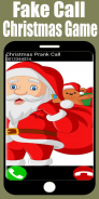 Fake Call Christmas Game screenshot 5