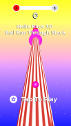 Helix Race 3D Color Ball Run screenshot 2