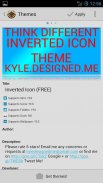 Inverted Icon THEME ★FREE★ screenshot 3