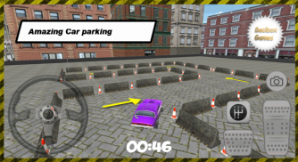 City Purple Car Parking screenshot 3