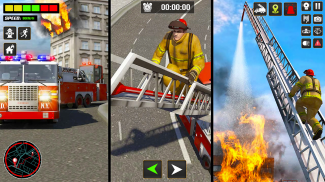 Fire Engine Truck Driving Sim screenshot 4