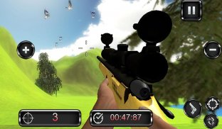 Duck Hunting Juegos - Mejor Sniper Hunter 3D screenshot 13