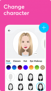 Mirror: wajah app, avatar, stiker & keyboard emoji screenshot 0