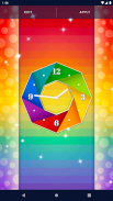 Rainbow Clock HD Wallpapers screenshot 6
