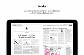 Helsingin Sanomat screenshot 2