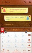 V-Book GO Keyboard Theme screenshot 6