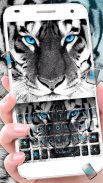 Fierce Tiger Eyes Keyboard Theme screenshot 0