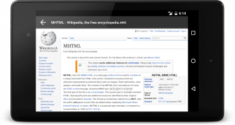 MHT/MHTML Reader screenshot 5