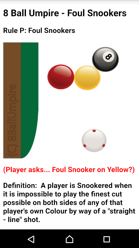 World Eight Ball Rules: Playing Rules 2020 - 8 Ball Umpire