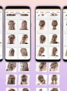 Hairstyles step by step screenshot 9