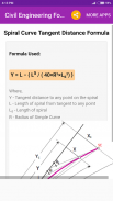 Civil Engineering Formulas screenshot 1