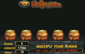 Slot Machine Halloween Lite screenshot 1