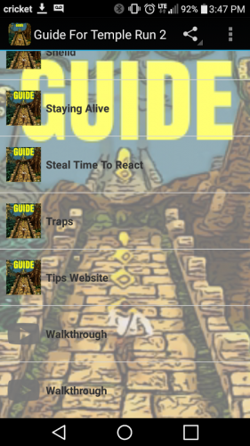 Guide For Temple Run 2 1 0 Download Android Apk Aptoide - guide for roblox temple run tricks tips for android