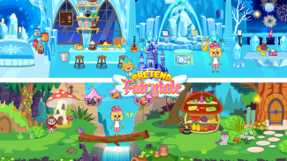 My Pretend Fairytale Land - Kids Royal Family Game screenshot 1