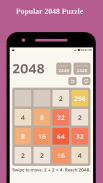 2048 clásico puzzle juego screenshot 0