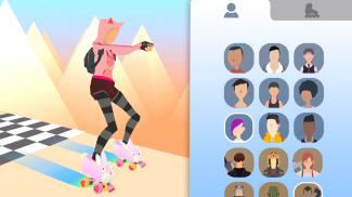 Sky Roller: Rainbow Skating screenshot 3