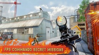 Atirador de armas FPS Commando screenshot 2