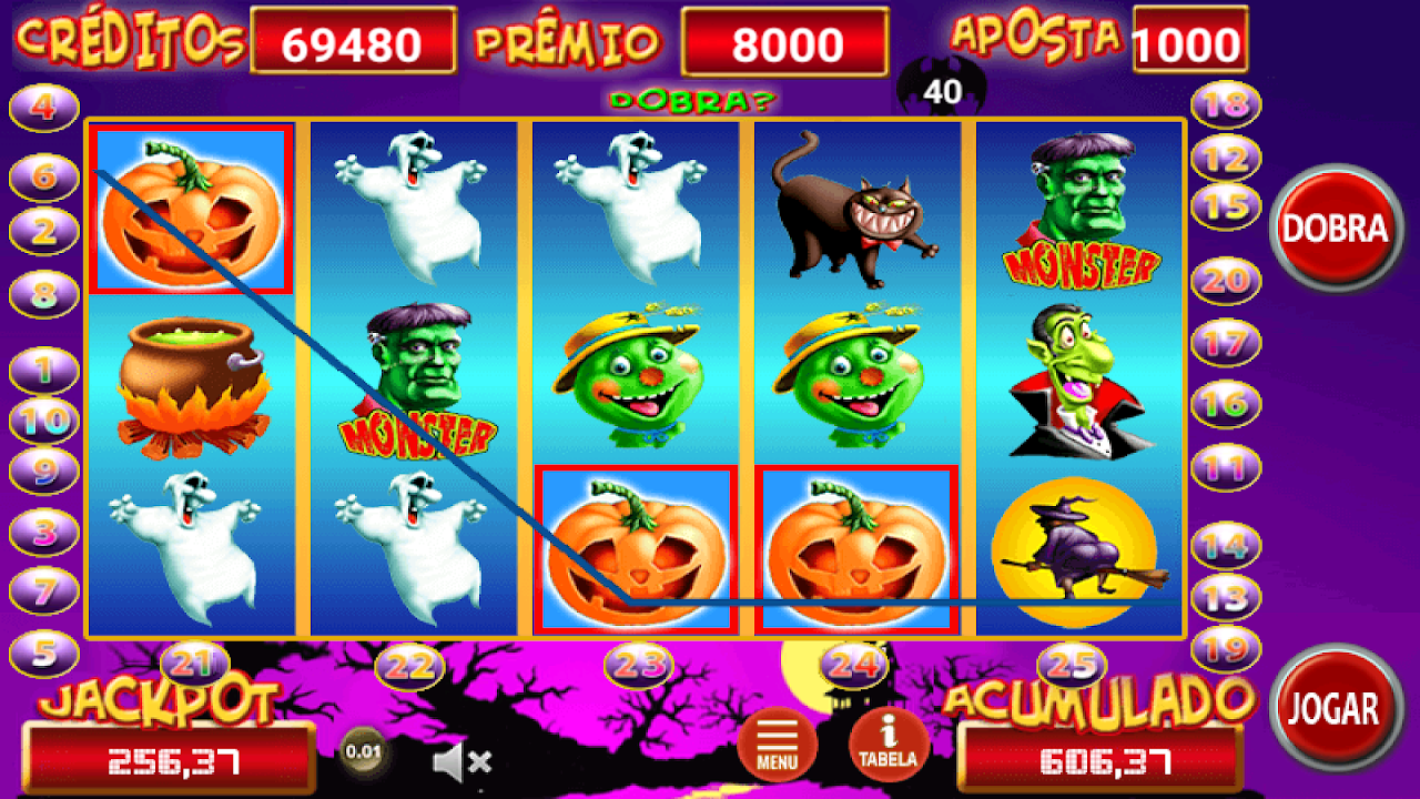 Halloween Slots 30 Linhas [Mod + Hack] [전체 기능 APK + iOS] v3.01