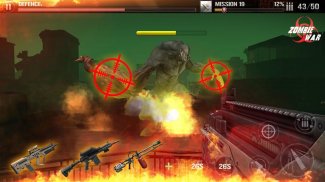 Zombie Defense Shooting: berburu raja screenshot 1