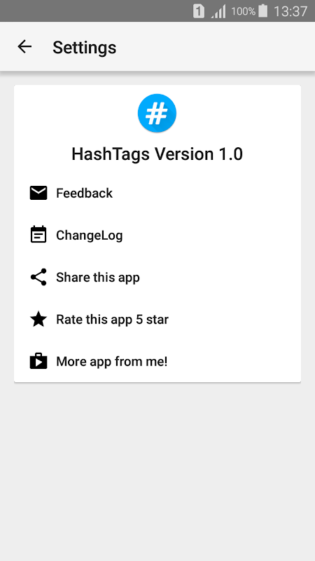 Hashtags For Instagram 1 0 6 8 Download Android Apk Aptoide