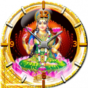 Lakshmi Diwali Theme Clock Lockscreen - LWP screenshot 11