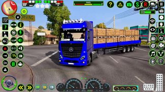 Euro Truck Driving- Truck Game screenshot 1