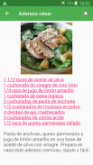 Recetas de ensaladas y aderezos en español gratis. screenshot 3