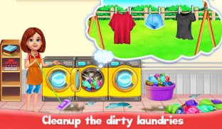 Большая очистка дома и стирка: игра для дома screenshot 5