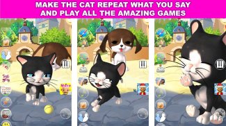 Talking Cat and Dog Kids Games screenshot 4