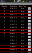 Class Scheduler screenshot 1