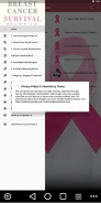 Breast Cancer Survival Guide for Patients screenshot 1