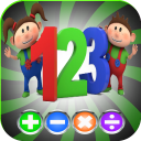 Toddler Learning Maths Free Icon