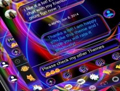 Neon Multi SMS رسائل screenshot 6