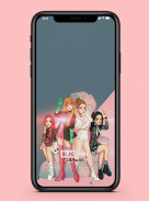 Blackpink Cartoon Wallpaper HD screenshot 2