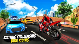 Highway Moto Bike Riding - Bike Racing Fever screenshot 5