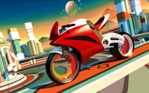 Gravity Rider: Space Bike Race screenshot 3