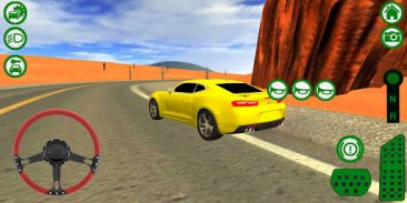 Simulador de conducción Camaro screenshot 3