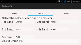 Resistor Color Coding screenshot 4