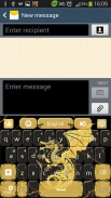 Golden papan kekunci screenshot 2