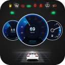 GPS Speedometer OBD2 Dashboard Icon