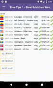 Fixed Matches Wenger screenshot 3