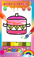 Kitchen Tools Coloring Book screenshot 9