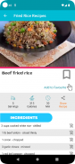 Fried Rice Recipes screenshot 0